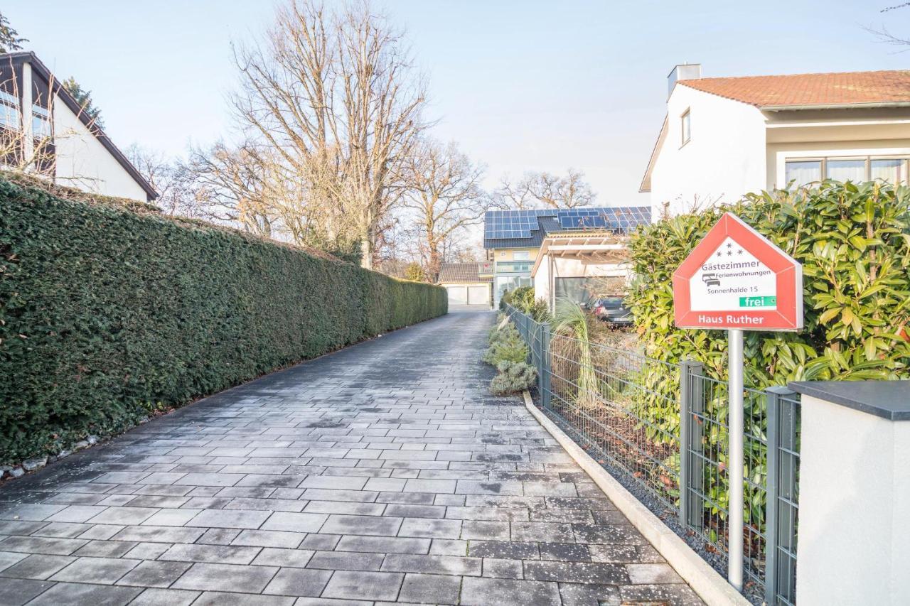 Haus Ruther - Wohnung 2 Bad Saulgau Exteriör bild